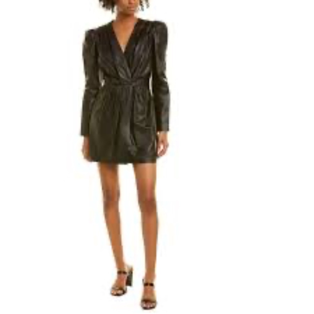 Lamarque Earline genuine leather dress size 12